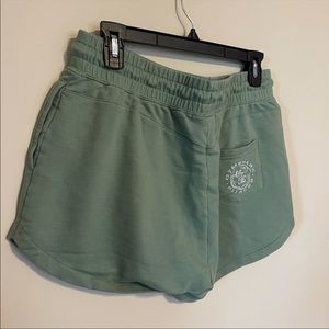 Green Gymshark Legacy Shorts